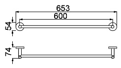Timo Полотенцедержатель Saona 13053/03 – фотография-2